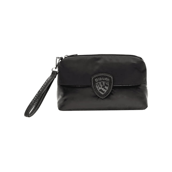 Blauer Pochette Pochette a mano logo UNI  - Francavilla Moda